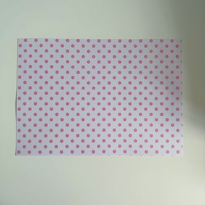 Pastel Scrapbook Paper Set A4 - Coquette Cloud Co