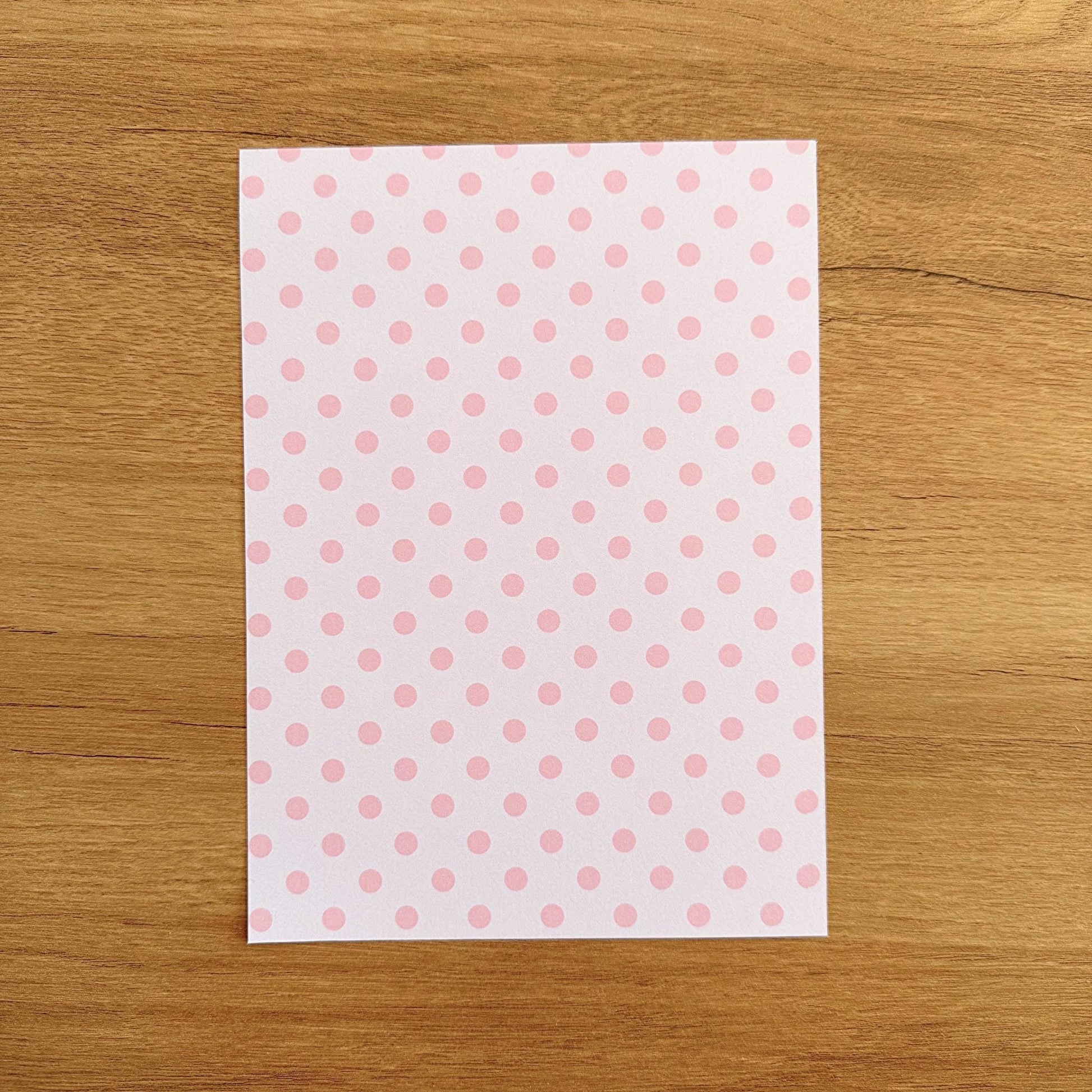 Pastel Scrapbook Paper Set A5 - Coquette Cloud Co