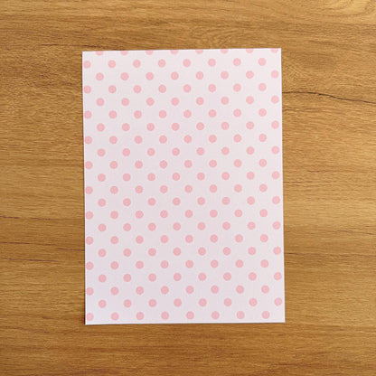 Pastel Scrapbook Paper Set A5 - Coquette Cloud Co