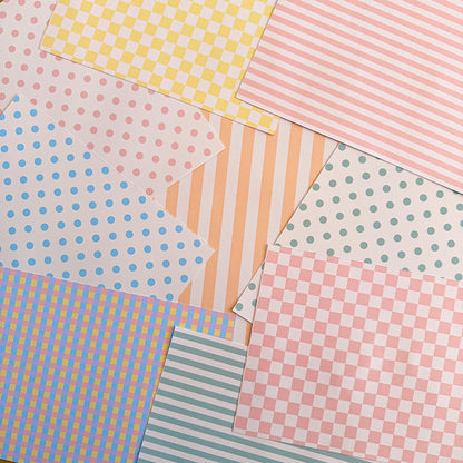 Pastel Scrapbook Paper Set A5 - Coquette Cloud Co