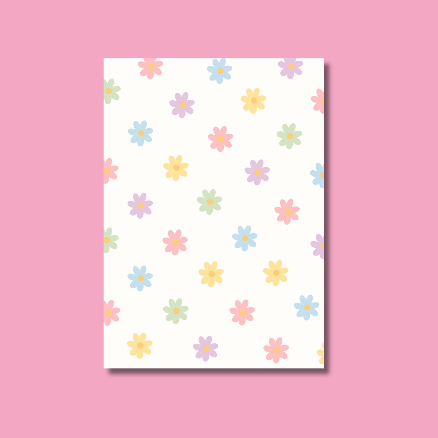 Pastel Spring Scrapbook Paper Pack A5 - Coquette Cloud Co