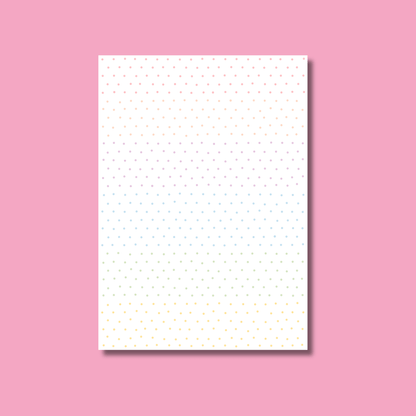 Pastel Spring Scrapbook Paper Pack A5 - Coquette Cloud Co