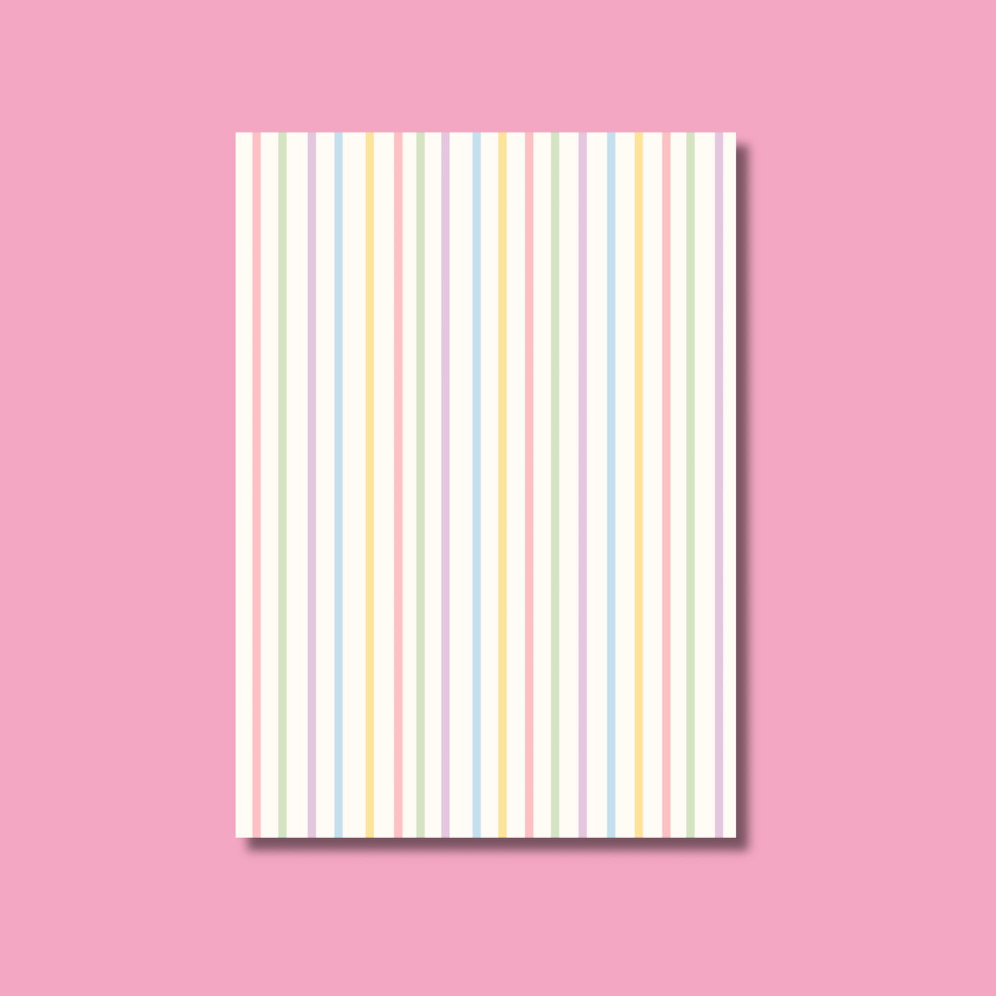 Pastel Spring Scrapbook Paper Pack A5 - Coquette Cloud Co