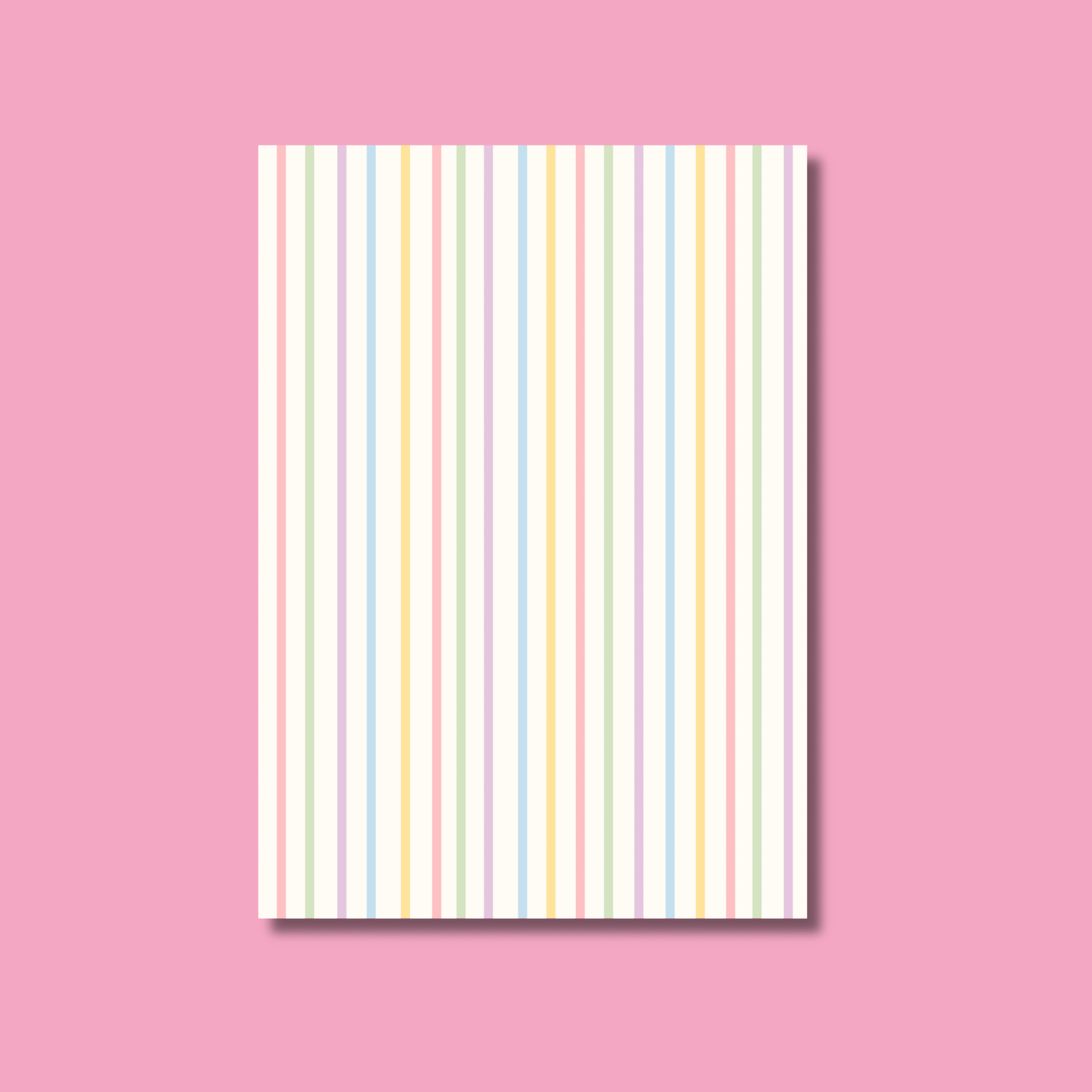 Pastel Spring Scrapbook Paper Pack A5 - Coquette Cloud Co