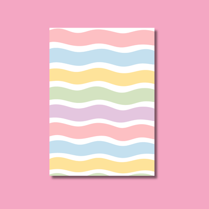 Pastel Spring Scrapbook Paper Pack A5 - Coquette Cloud Co