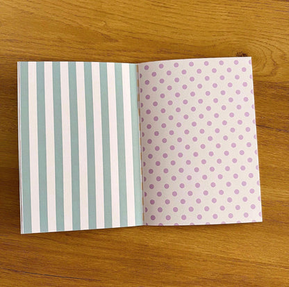 Patterned Scrapbook Paper Booklet A5 - Coquette Cloud Co
