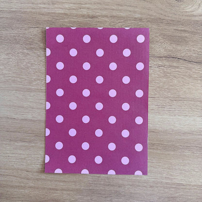 Pink Burgundy Scrapbook Paper Pack A5 - Coquette Cloud Co