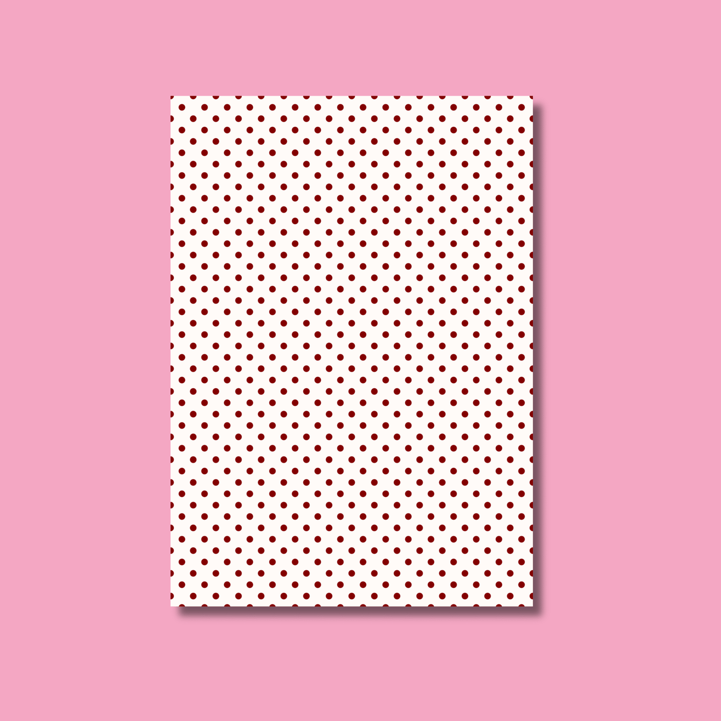 Pink Burgundy Scrapbook Paper Pack A5 - Coquette Cloud Co
