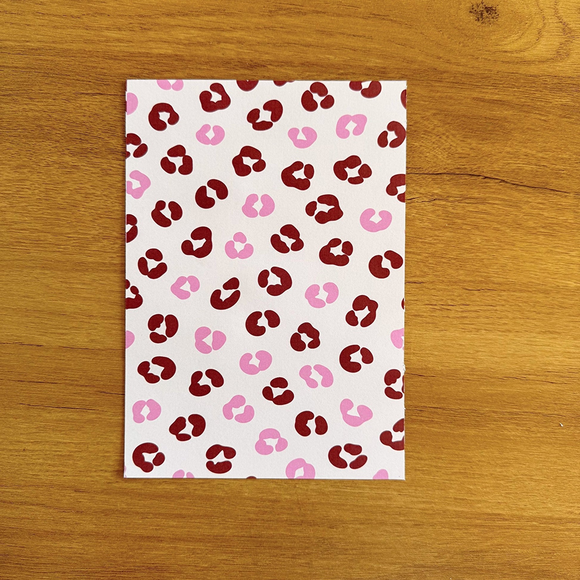 Pink Burgundy Scrapbook Paper Pack A5 - Coquette Cloud Co