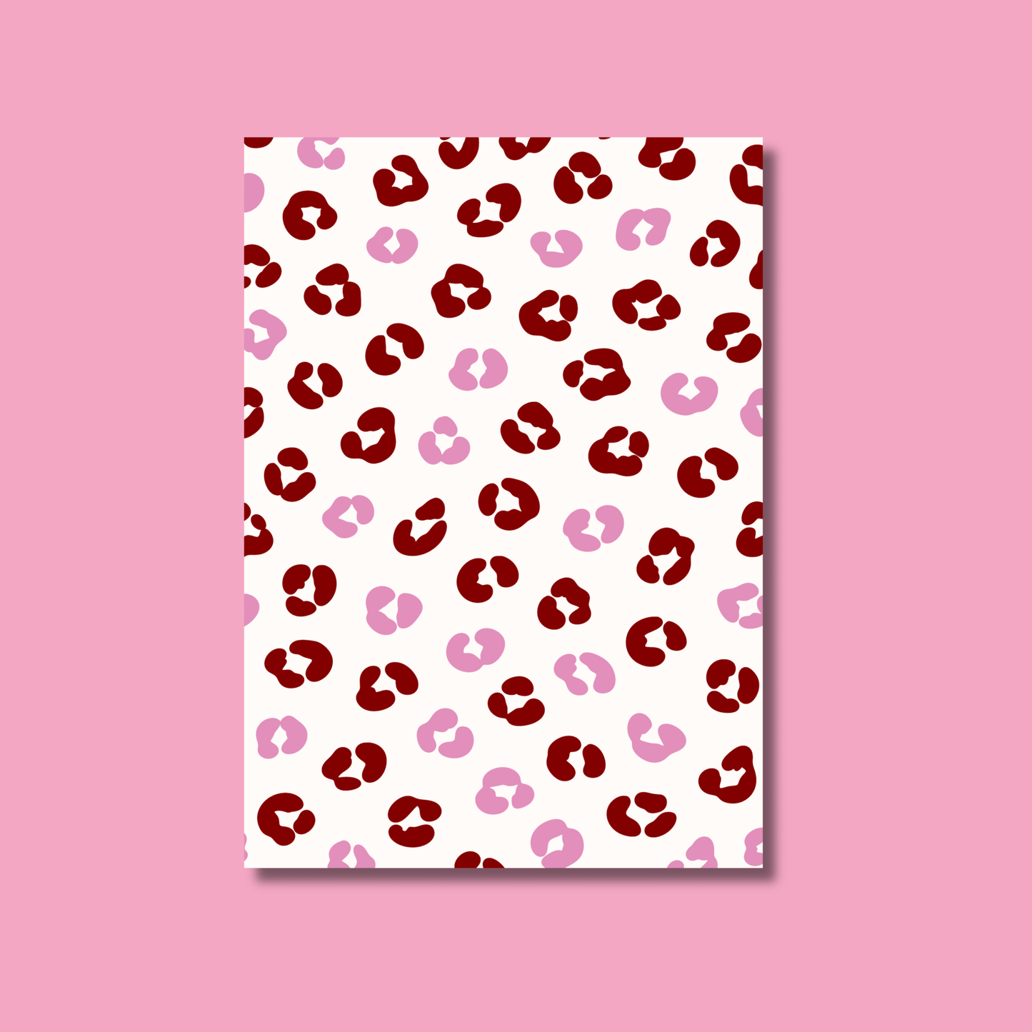 Pink Burgundy Scrapbook Paper Pack A5 - Coquette Cloud Co