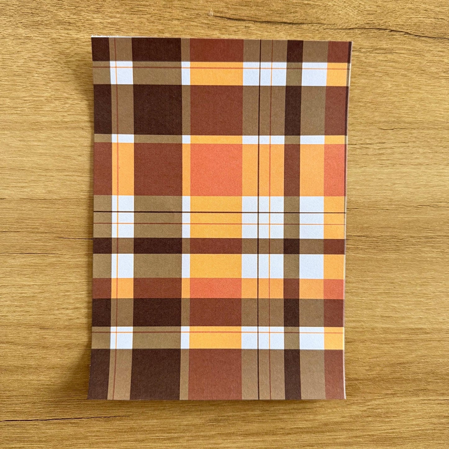Plaid Scrapbook Paper Pack A5 - Coquette Cloud Co