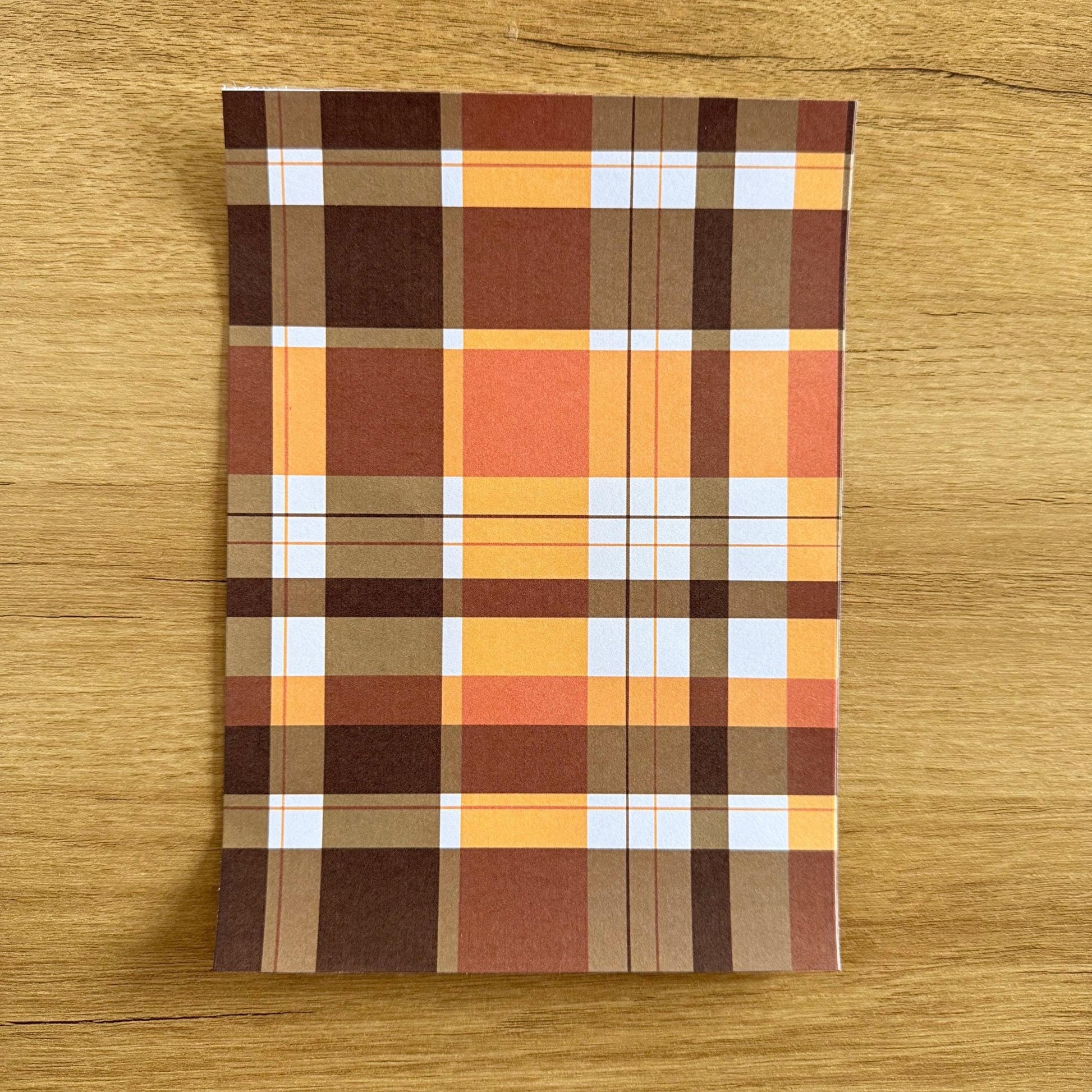 Plaid Scrapbook Paper Pack A5 - Coquette Cloud Co
