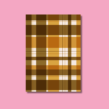 Plaid Scrapbook Paper Pack A5 - Coquette Cloud Co
