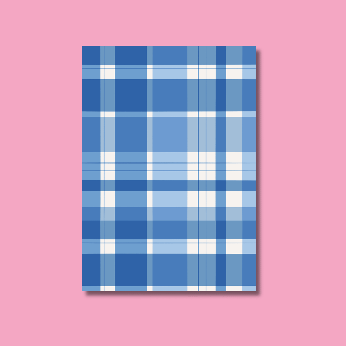 Plaid Scrapbook Paper Pack A5 - Coquette Cloud Co