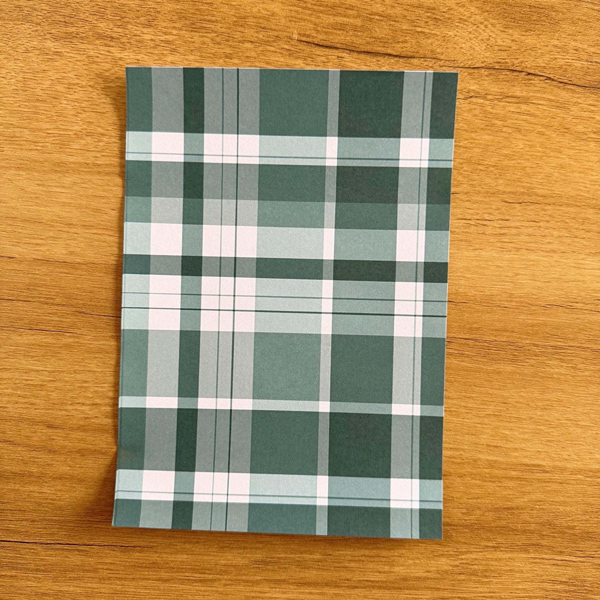 Plaid Scrapbook Paper Pack A5 - Coquette Cloud Co