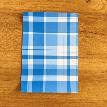 Plaid Scrapbook Paper Pack A5 - Coquette Cloud Co