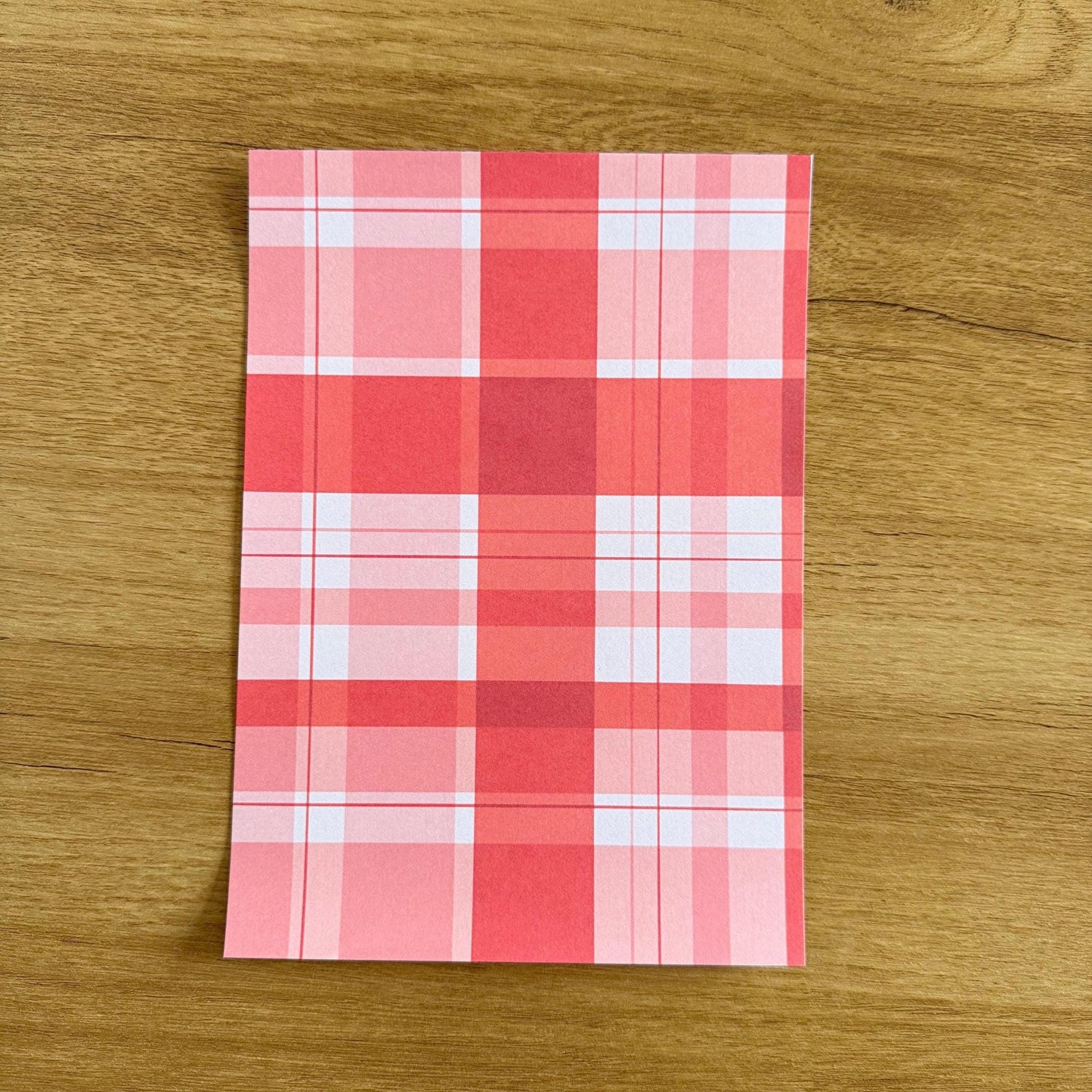 Plaid Scrapbook Paper Pack A5 - Coquette Cloud Co