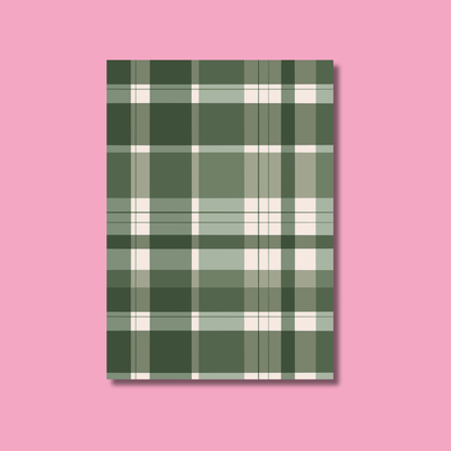 Plaid Scrapbook Paper Pack A5 - Coquette Cloud Co