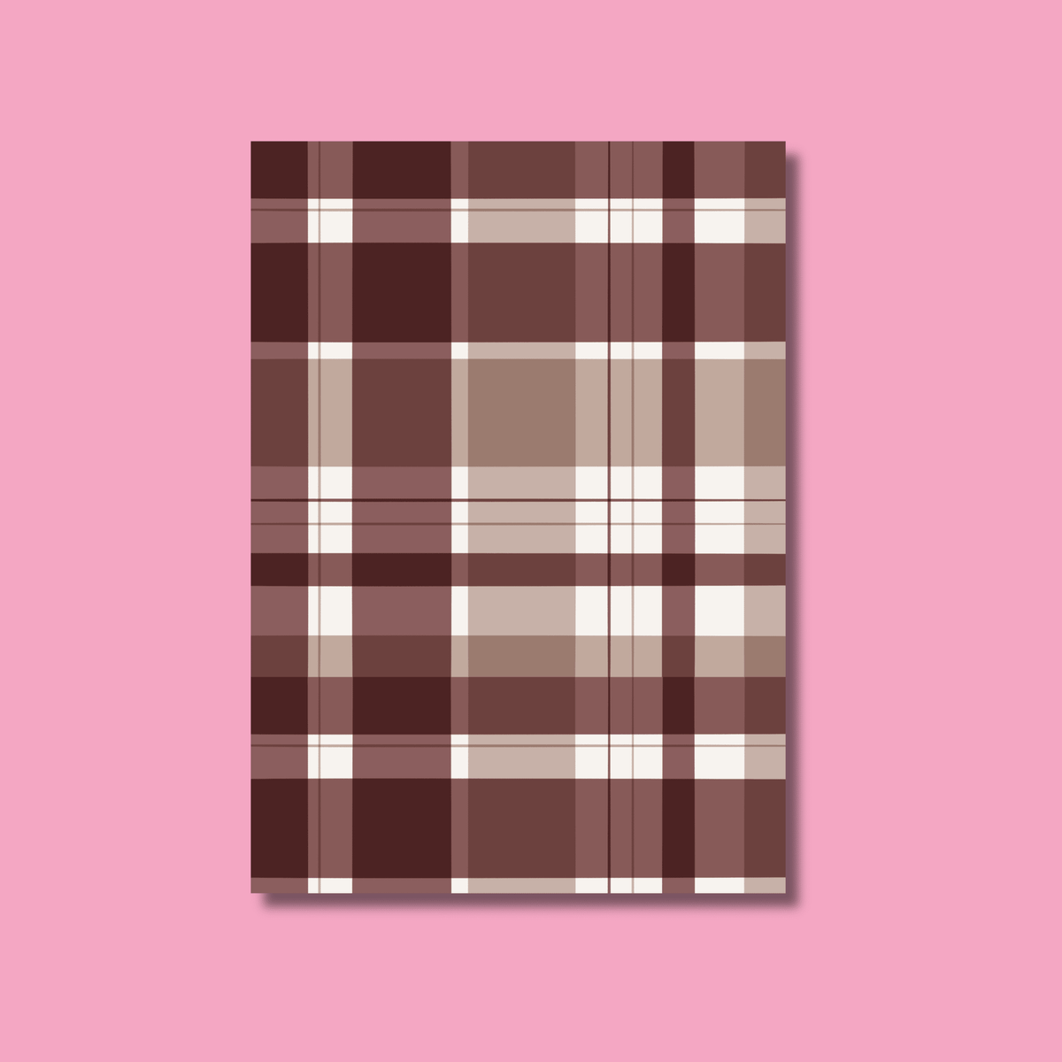 Plaid Scrapbook Paper Pack A5 - Coquette Cloud Co