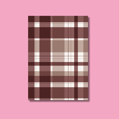 Plaid Scrapbook Paper Pack A5 - Coquette Cloud Co