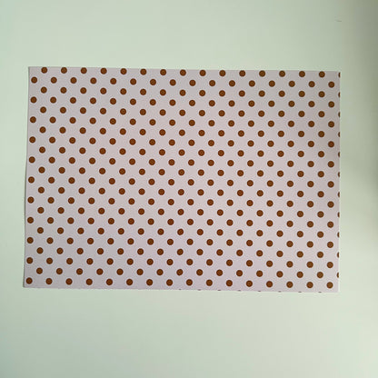 Polka Dot Scrapbook Paper Pack A4 - Coquette Cloud Co