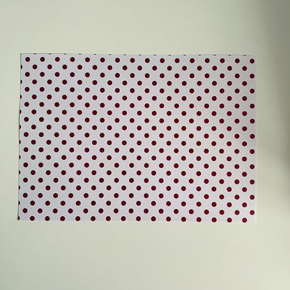 Polka Dot Scrapbook Paper Pack A4 - Coquette Cloud Co