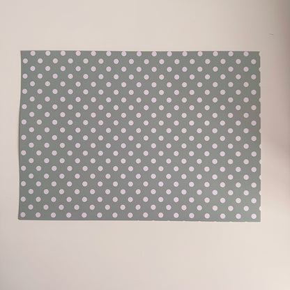 Polka Dot Scrapbook Paper Pack A4 - Coquette Cloud Co
