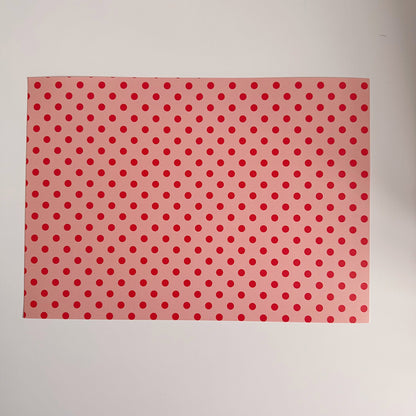 Polka Dot Scrapbook Paper Pack A4 - Coquette Cloud Co