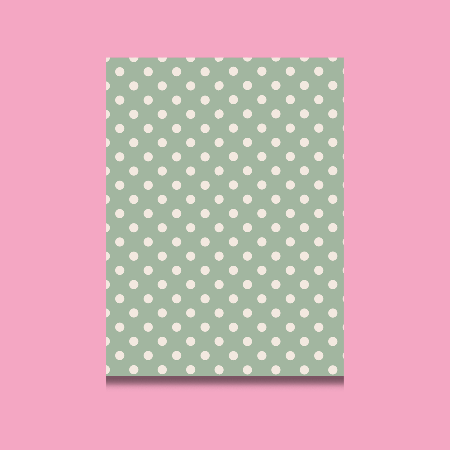 Polka Dot Scrapbook Paper Pack A5 - Coquette Cloud Co