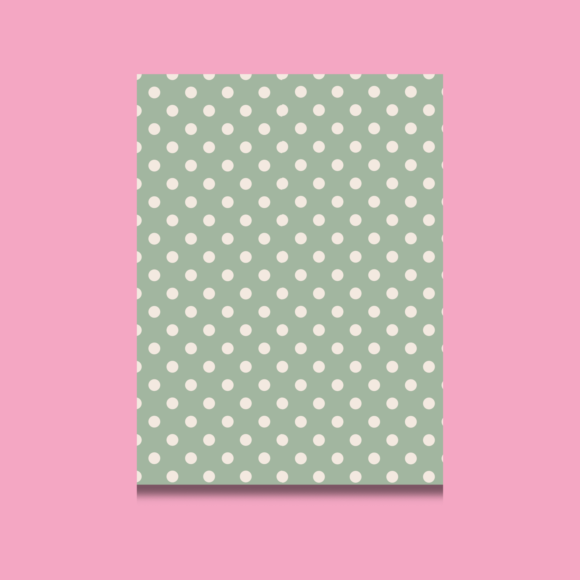 Polka Dot Scrapbook Paper Pack A5 - Coquette Cloud Co