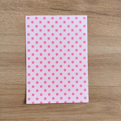 Polka Dot Scrapbook Paper Pack A5 - Coquette Cloud Co