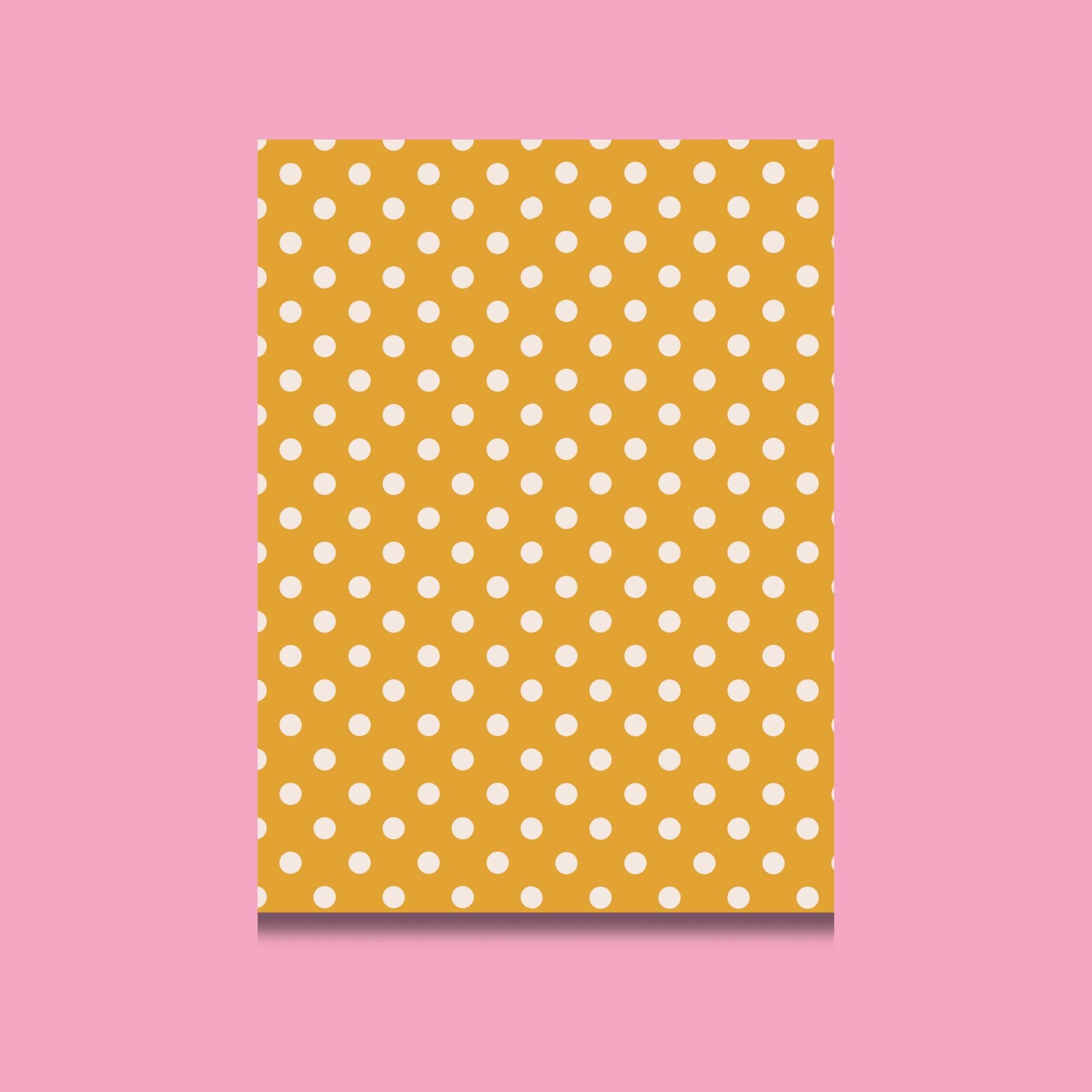 Polka Dot Scrapbook Paper Pack A5 - Coquette Cloud Co