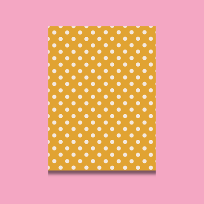 Polka Dot Scrapbook Paper Pack A5 - Coquette Cloud Co