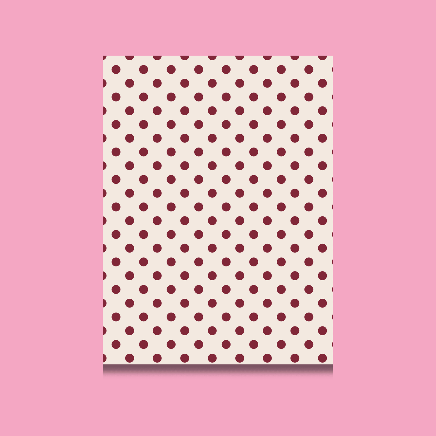 Polka Dot Scrapbook Paper Pack A5 - Coquette Cloud Co