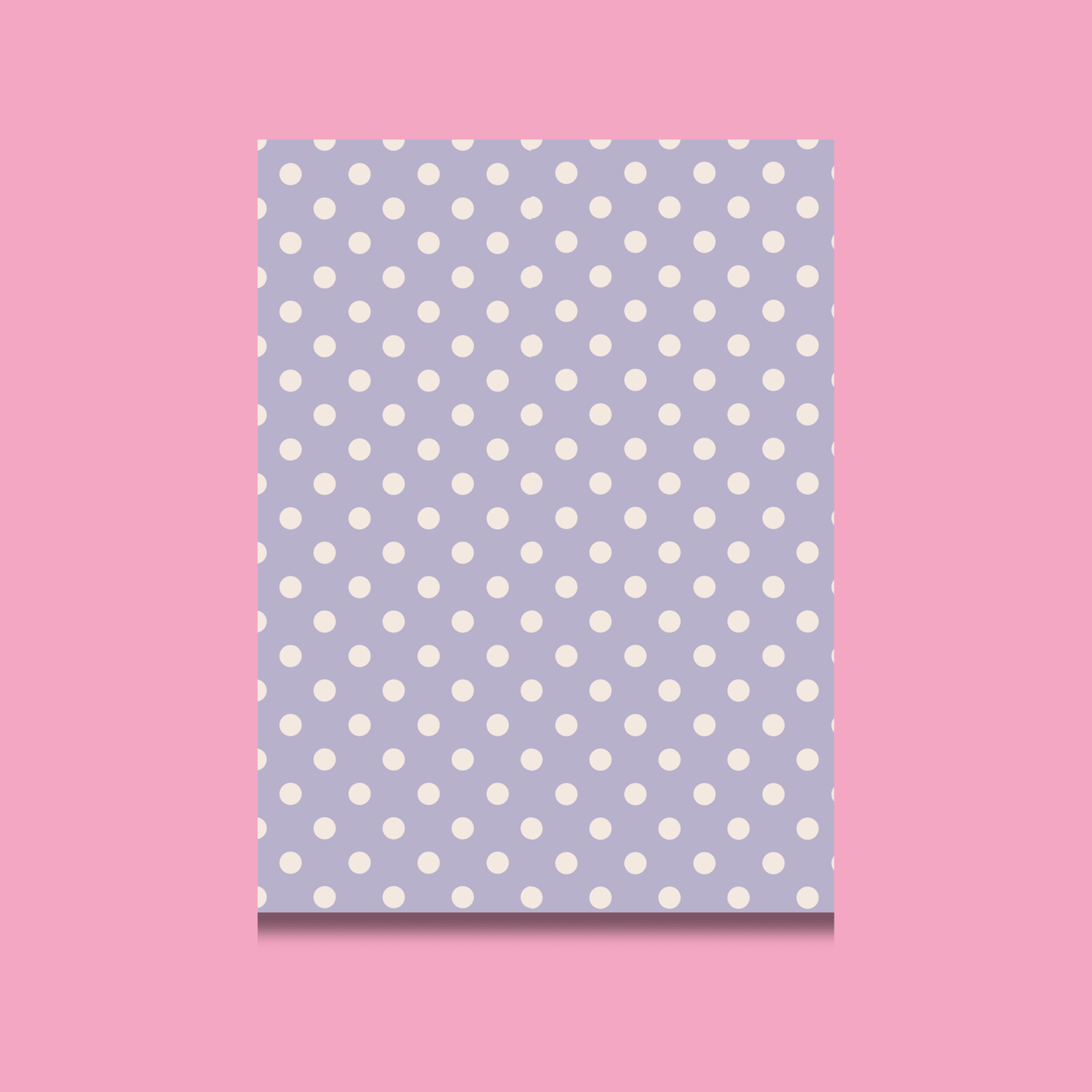 Polka Dot Scrapbook Paper Pack A5 - Coquette Cloud Co