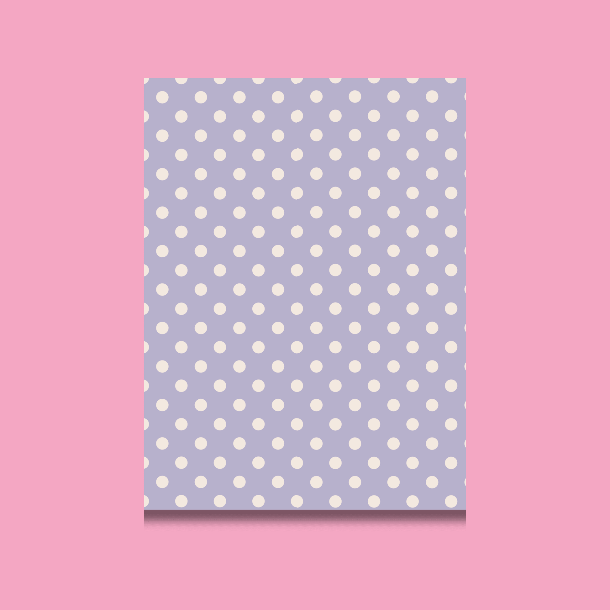 Polka Dot Scrapbook Paper Pack A5 - Coquette Cloud Co