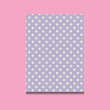 Polka Dot Scrapbook Paper Pack A5 - Coquette Cloud Co