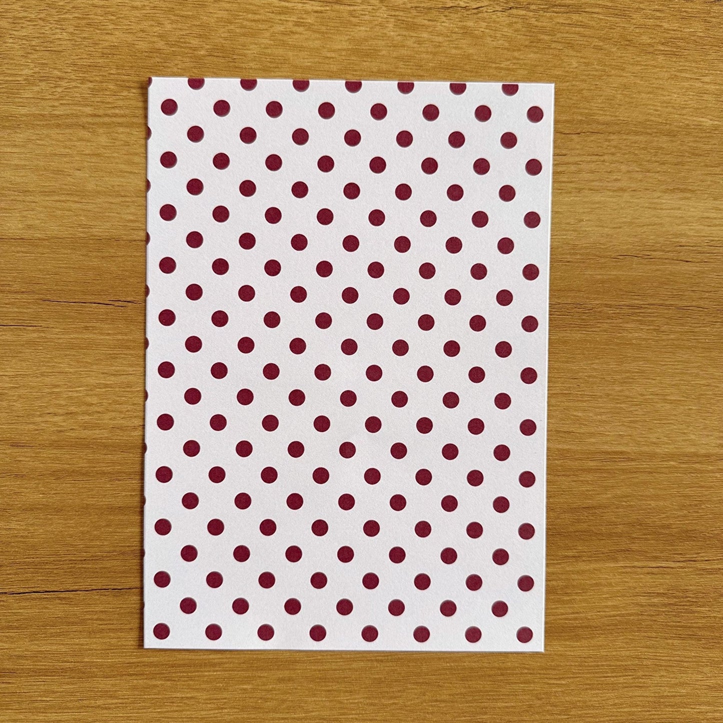 Polka Dot Scrapbook Paper Pack A5 - Coquette Cloud Co