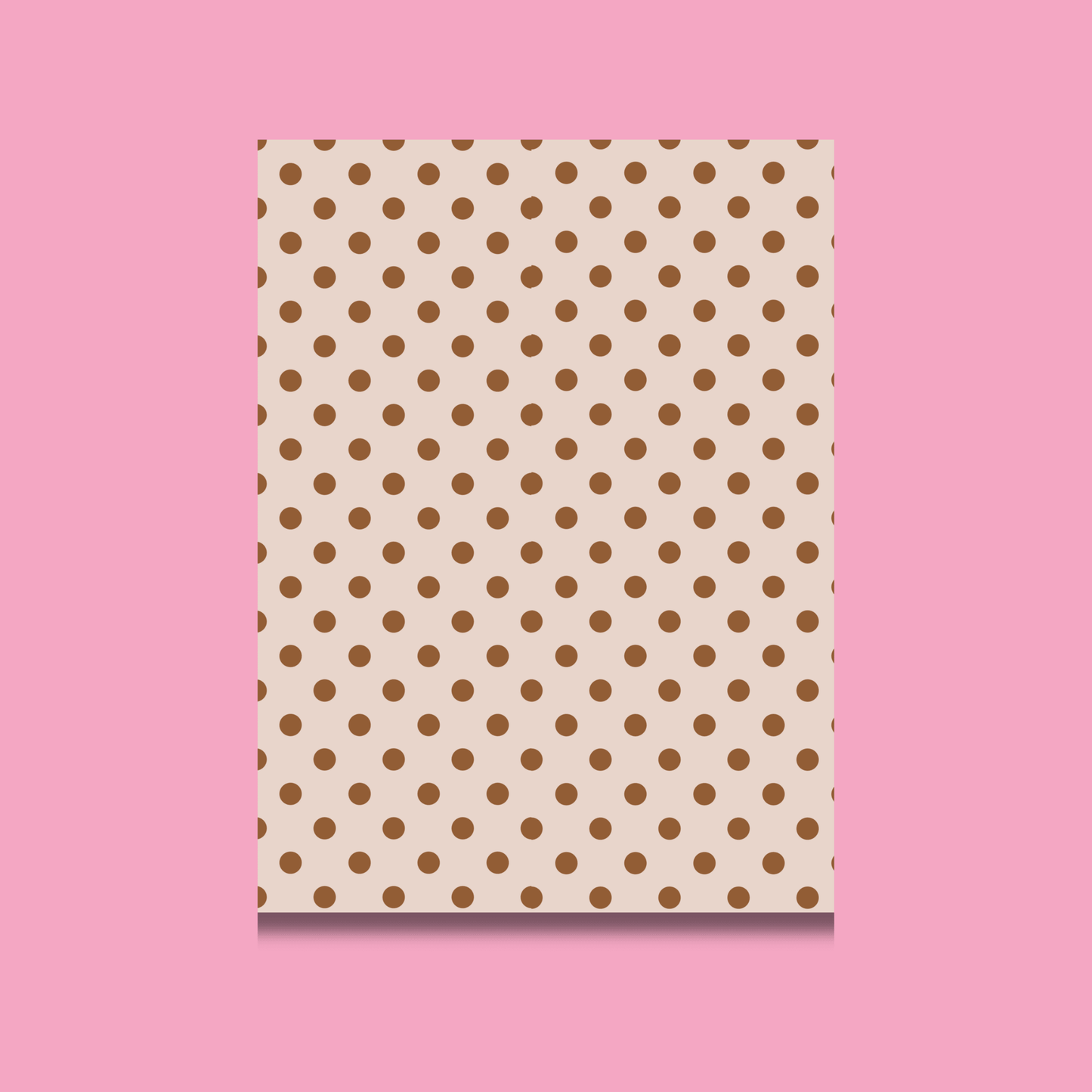 Polka Dot Scrapbook Paper Pack A5 - Coquette Cloud Co