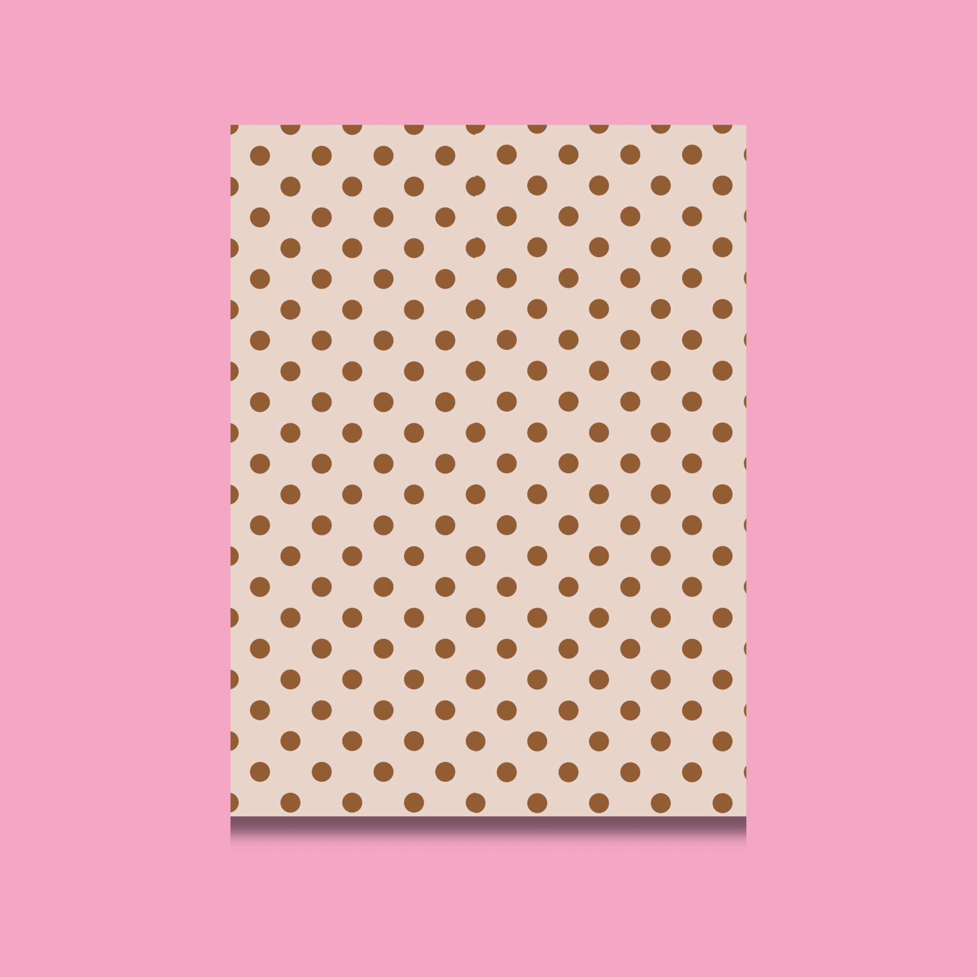 Polka Dot Scrapbook Paper Pack A5 - Coquette Cloud Co