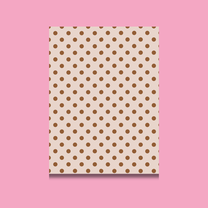 Polka Dot Scrapbook Paper Pack A5 - Coquette Cloud Co