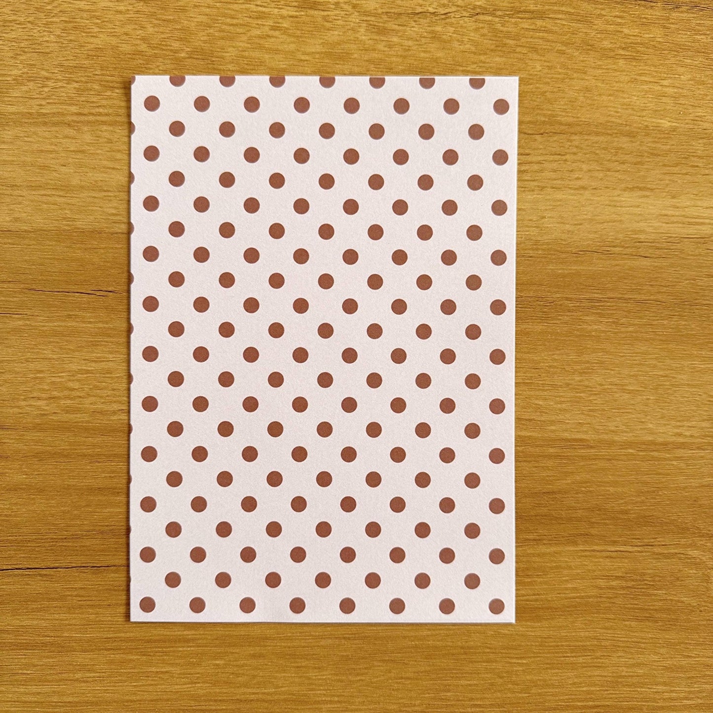 Polka Dot Scrapbook Paper Pack A5 - Coquette Cloud Co