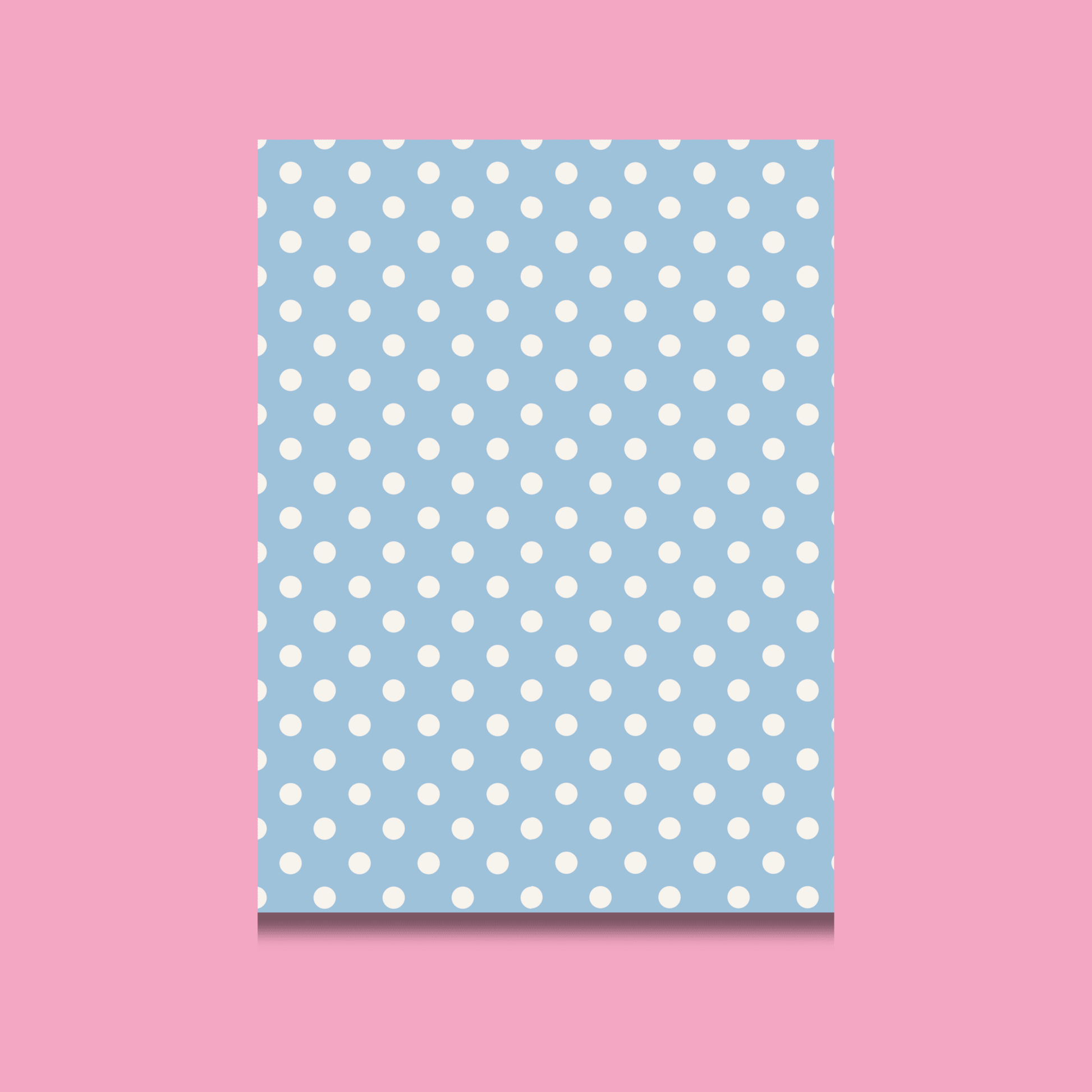 Polka Dot Scrapbook Paper Pack A5 - Coquette Cloud Co