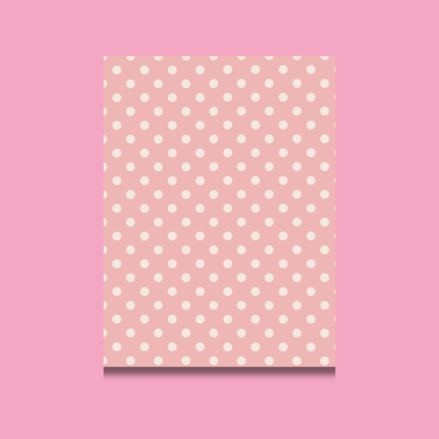 Polka Dot Scrapbook Paper Pack A5 - Coquette Cloud Co
