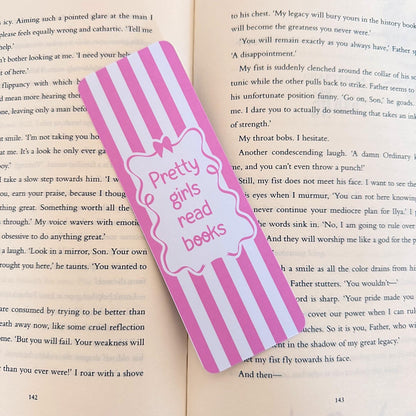 Pretty Girls Read Books Bookmark - Coquette Cloud Co