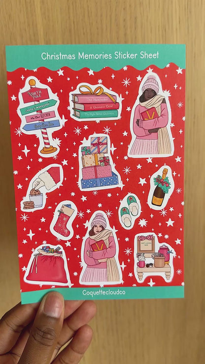 Christmas Memories Sticker Sheet