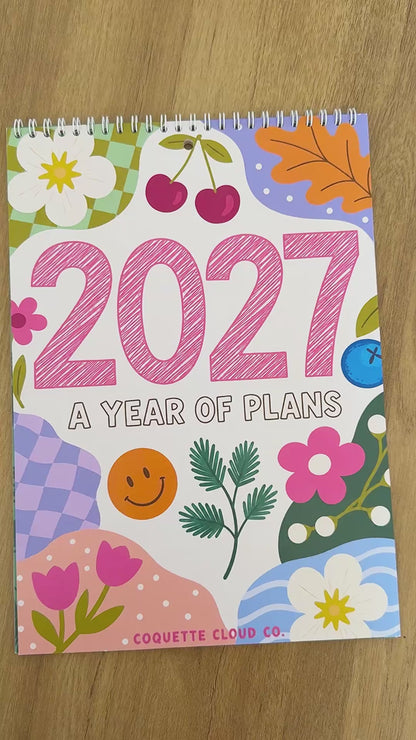 2027 A4 Wall Calendar