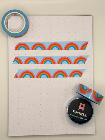 Rainbow Washi Tape - Coquette Cloud Co
