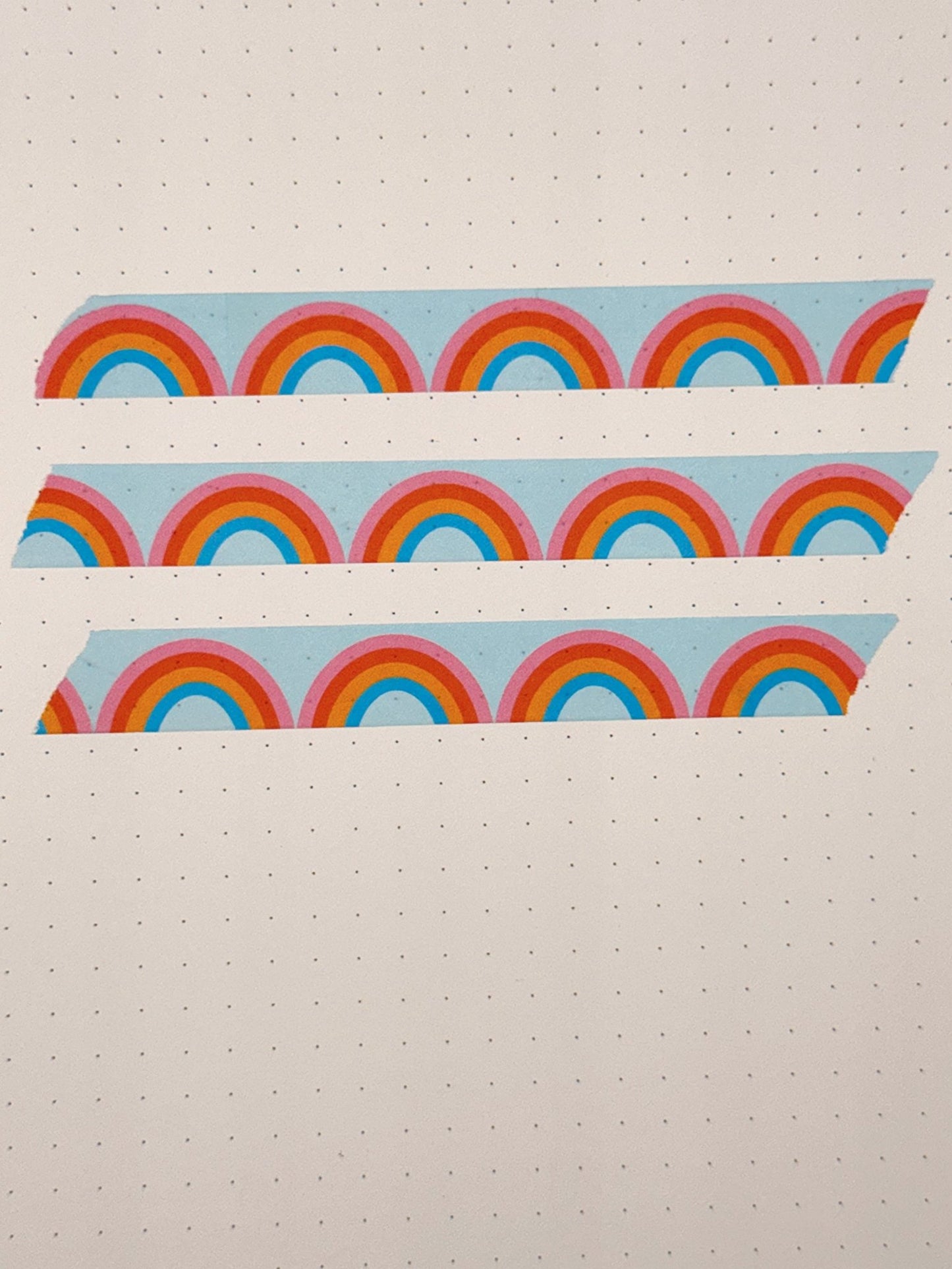 Rainbow Washi Tape - Coquette Cloud Co