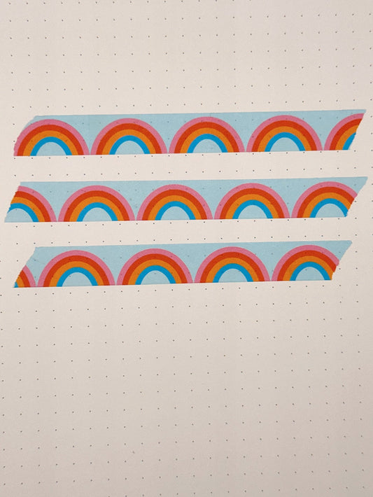 Rainbow Washi Tape - Coquette Cloud Co